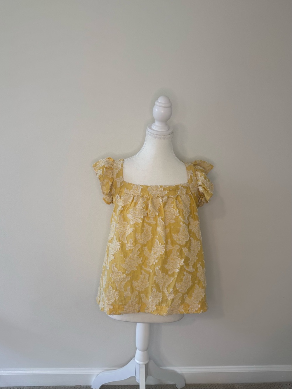 Anthropologie Floral Embroidered Blouse